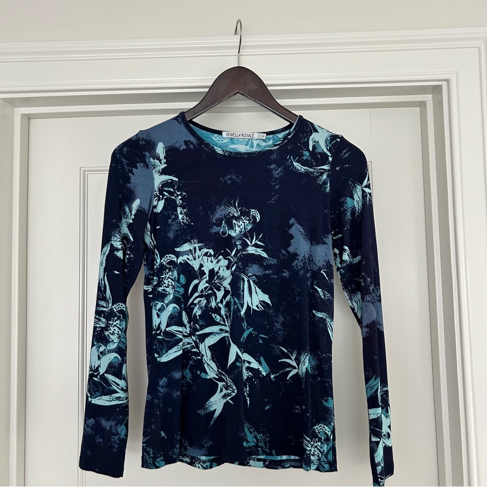 Novella Royale printed long sleeve